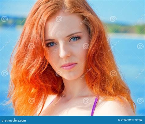 redhead bikini|Redhead Woman in Red Bikini · Free Stock Photo .